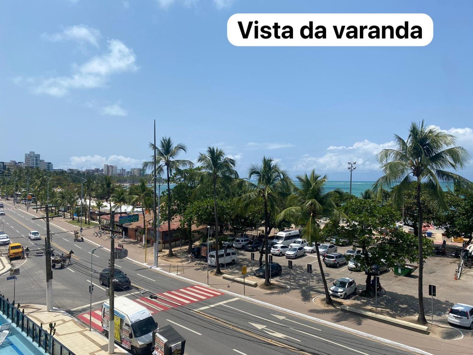 Apto 302 - Linda Vista à Beira Mar Na De Pajuçara Em Com Tela De Proteção Apartamento
