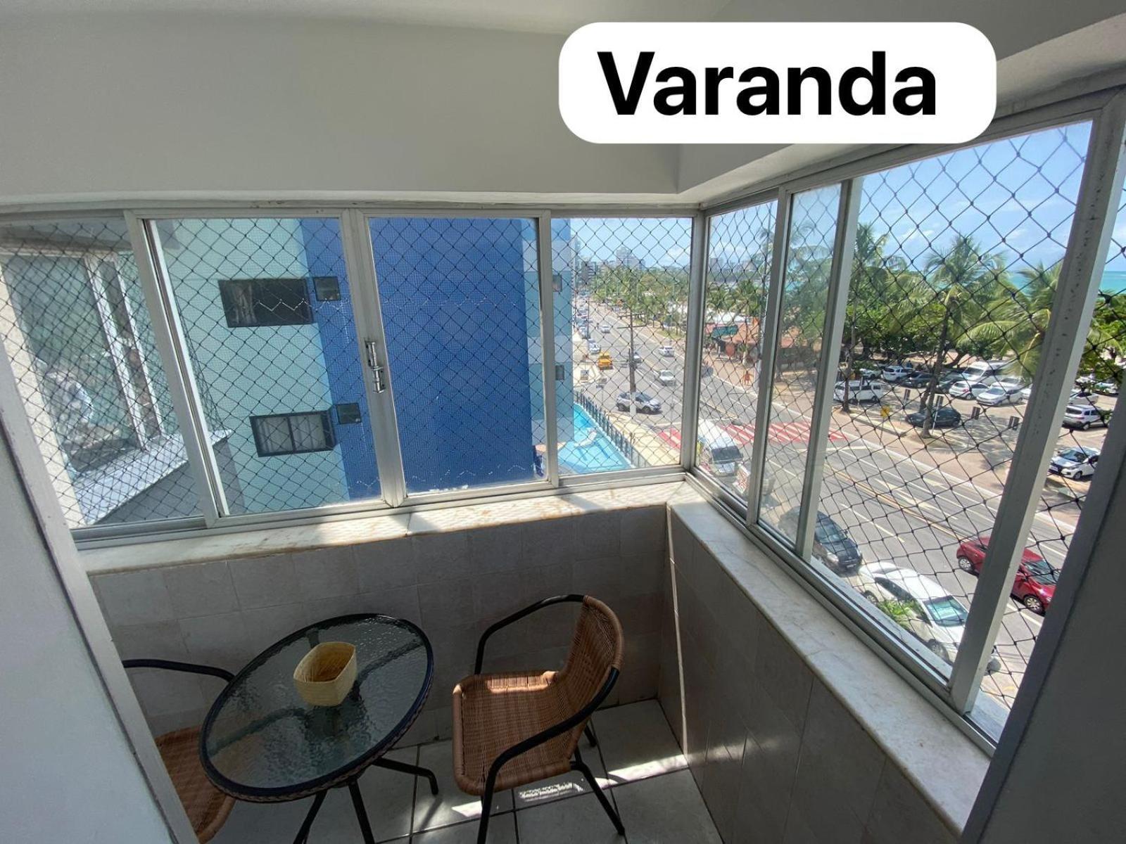 Apartamento Apto 302 - Linda Vista à Beira Mar Na De Pajuçara Em Com Tela De Proteção *