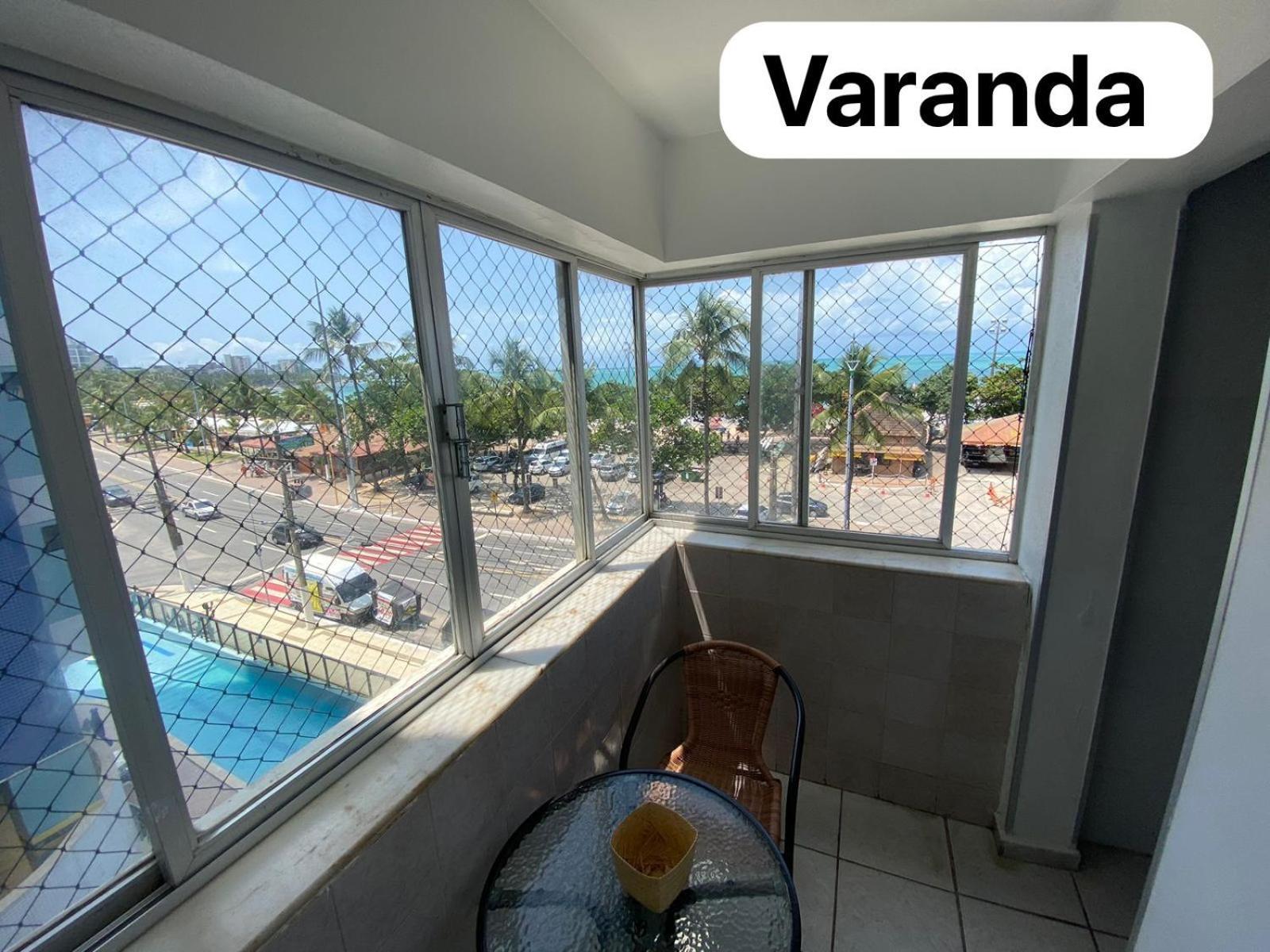 Apto 302 - Linda Vista à Beira Mar Na De Pajuçara Em Com Tela De Proteção *